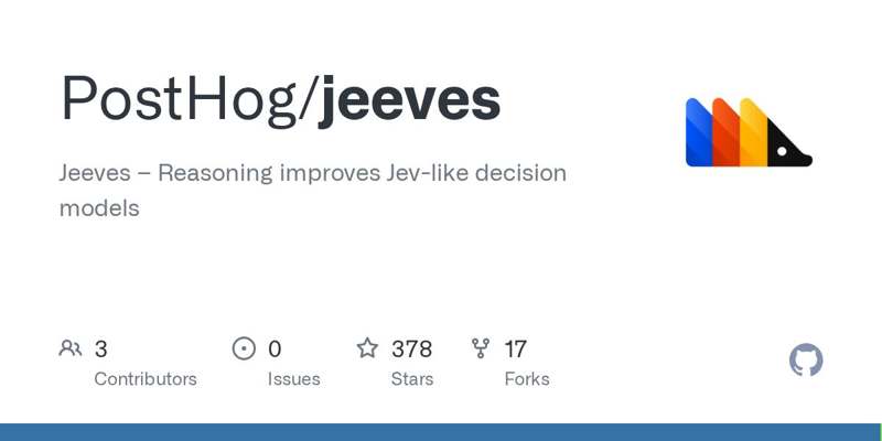 Repo-Karte des Projekts PostHog/jeeves