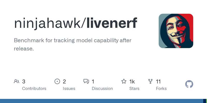 Repo-Karte des Projekts ninjahawk/livenerf