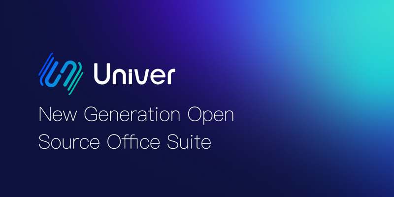 Titelbild von Univer, dem Open-Source-Office-Framework